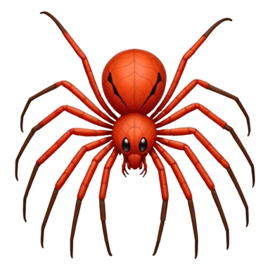 The red thread spider sticker
