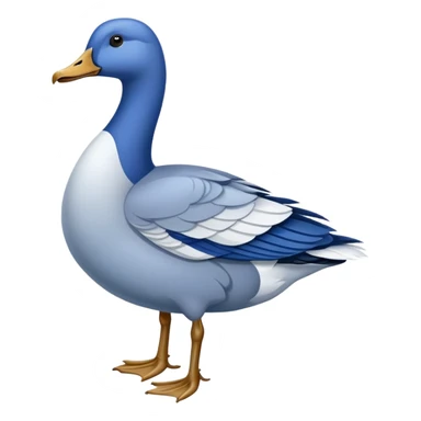 Blue Goose  sticker