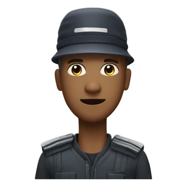 Squid game guard ￼ sticker