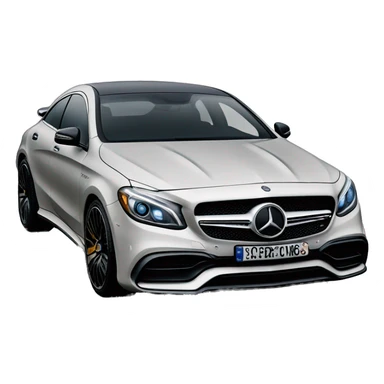 Mercedes Amg cle 63 sticker