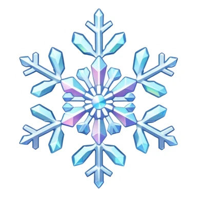 glitter white copo sticker