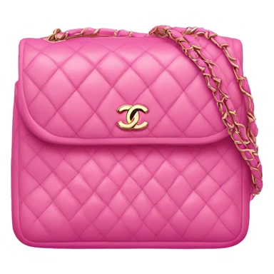 pink chanel bag sticker