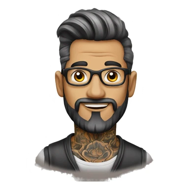 Tattoo Artist tätowiert Klient  sticker