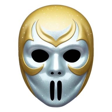 glitter ghostface killer  sticker