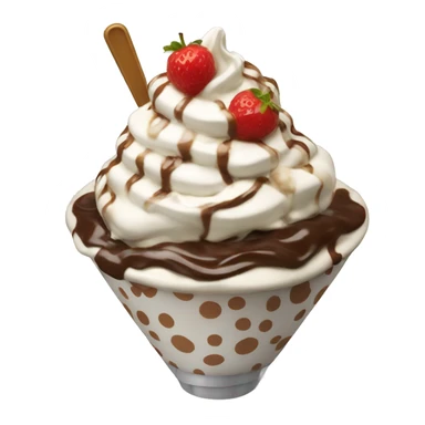Sundae sticker