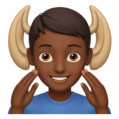 My imoti touch both ear sticker