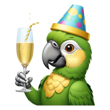 Party parrot sticker