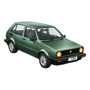 Golf 2 1991 4 portes sticker