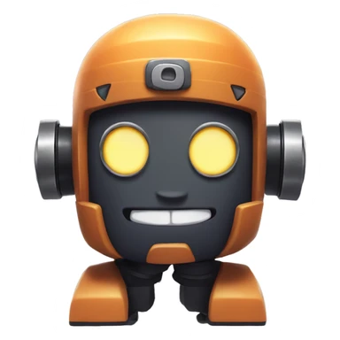 R-t robot from brawl stars sticker