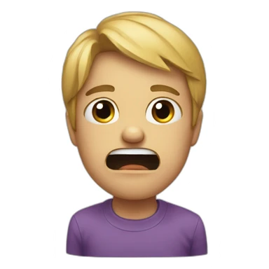 qwerty crying that his family abandoned him sticker