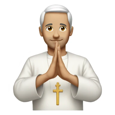 A Catholic doing Three-finger salute sticker