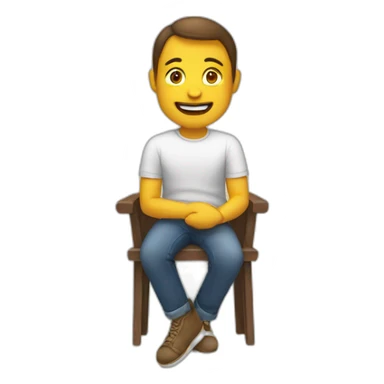sitting is a wonderful thing to do sticker