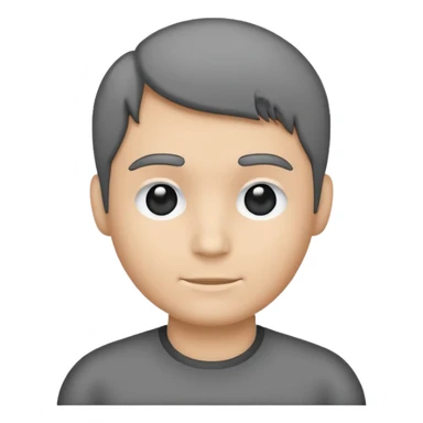 Generate outline of a human. Also make it gray with a dark gray outline. sticker