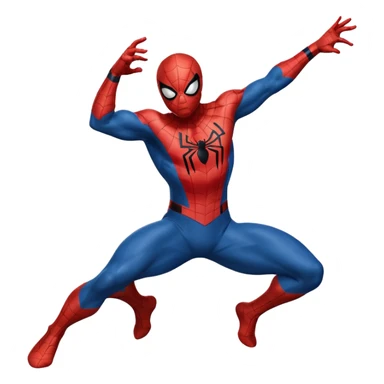 Spider-Man shark dinosaur sticker