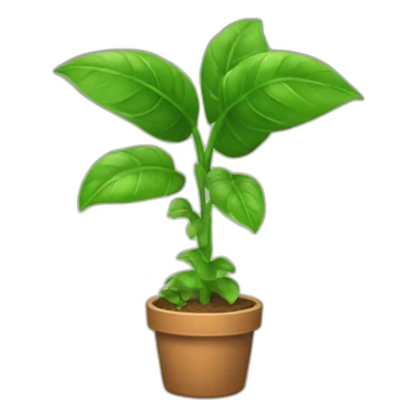 Planta piraña de mario bros sticker