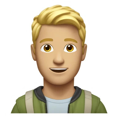 JJ from outer banks white guy  sticker