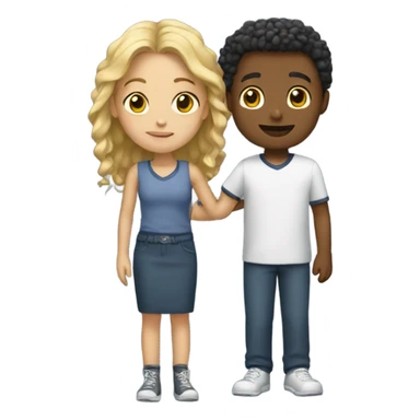 girl with stanley sticker