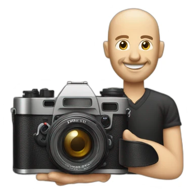 Paul Ripke with Leica camera sticker