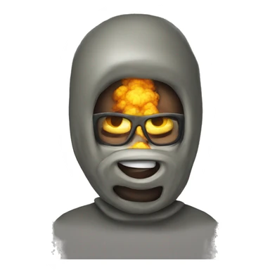Nuke emoji sticker