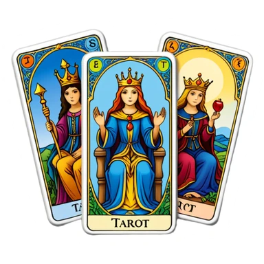 Waite’s tarot cards  sticker