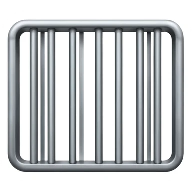 Prison bars sticker
