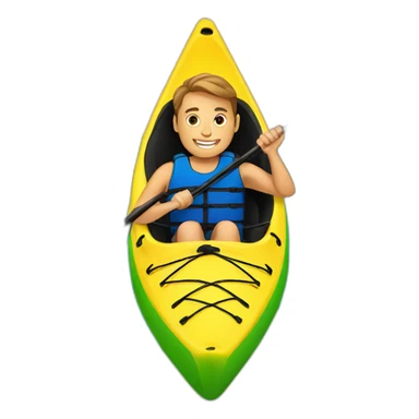 kayaking sticker