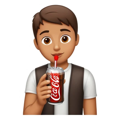 Drinking a Diet Coke  sticker