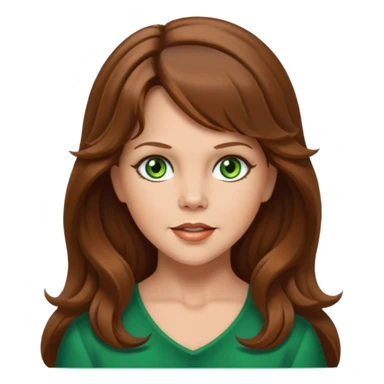 Linda Blair with long hair sticker