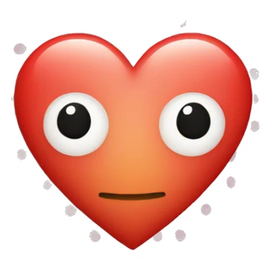 Heart with dots  sticker