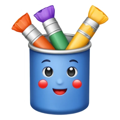 artist paint tubes sticker