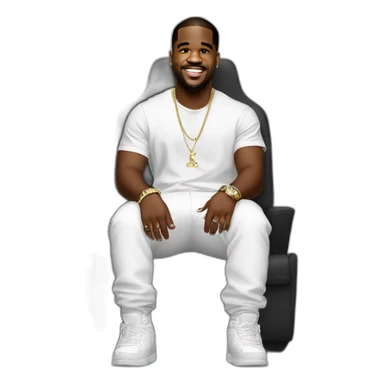 ASAP Ferg floor seats sticker