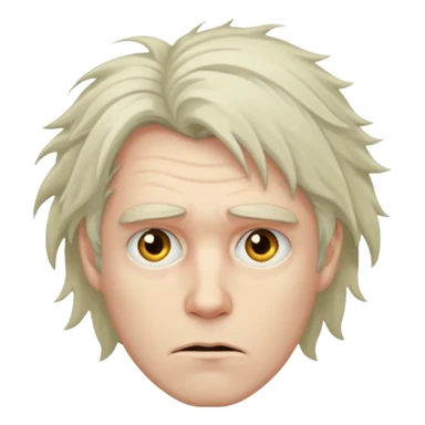 Man being creepy sticker