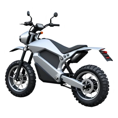 A electric motorcycle like a surron sticker