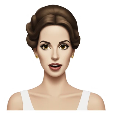 Lana del rey smoking  sticker