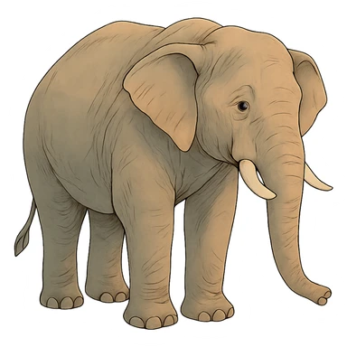 elephant sticker