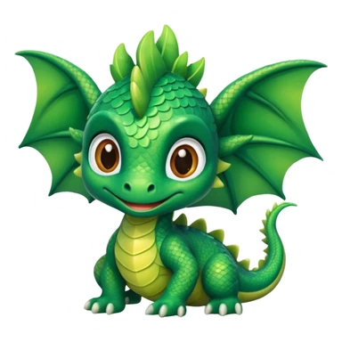 cute baby dragon sticker