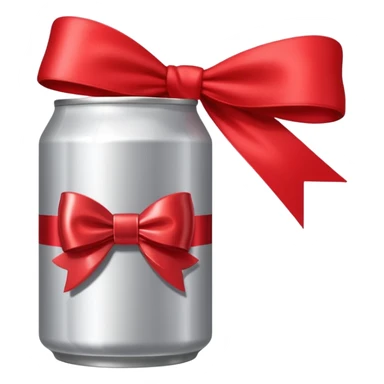 Coca cola Diet coke with bow sticker