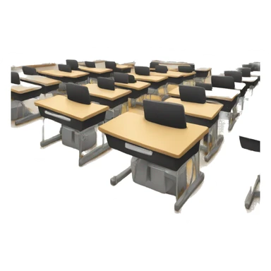 classroom with students sticker