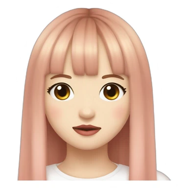 Lalisa Manobal from Blackpink 2016 debut sticker