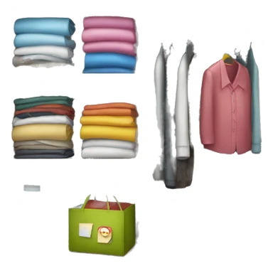 file organizer, with clothes inside sticker