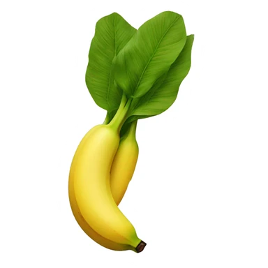 Bananaleaf with rice and cooked vegetables sticker