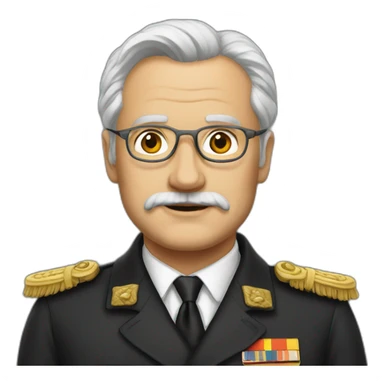 German leader sticker