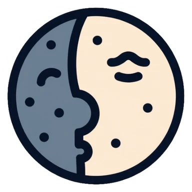 moon sticker