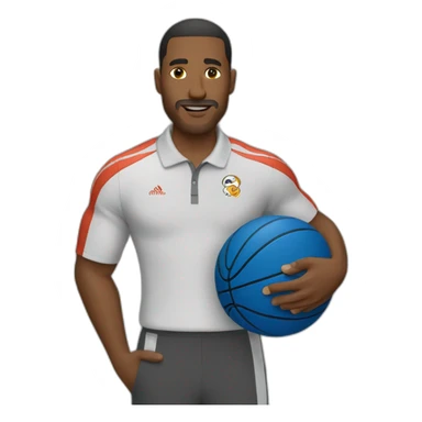 Le gars qui dit "Non moi je suis coach" sticker