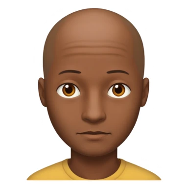 One woman medium length blond highlights hair
One man medium dark skin no hair sticker