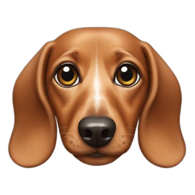 Dwarf dachshund sticker