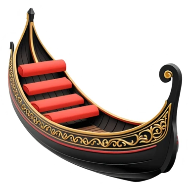 Ventian gondola sticker