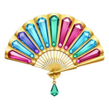 gem fan with ggem accessories sticker
