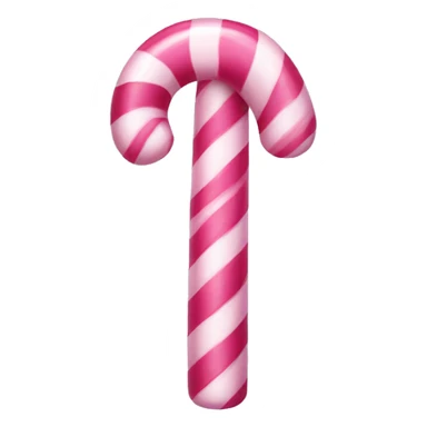 pink candy cane sticker