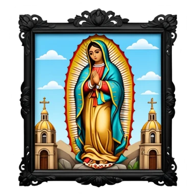 Basilica de Guadalupe sticker
